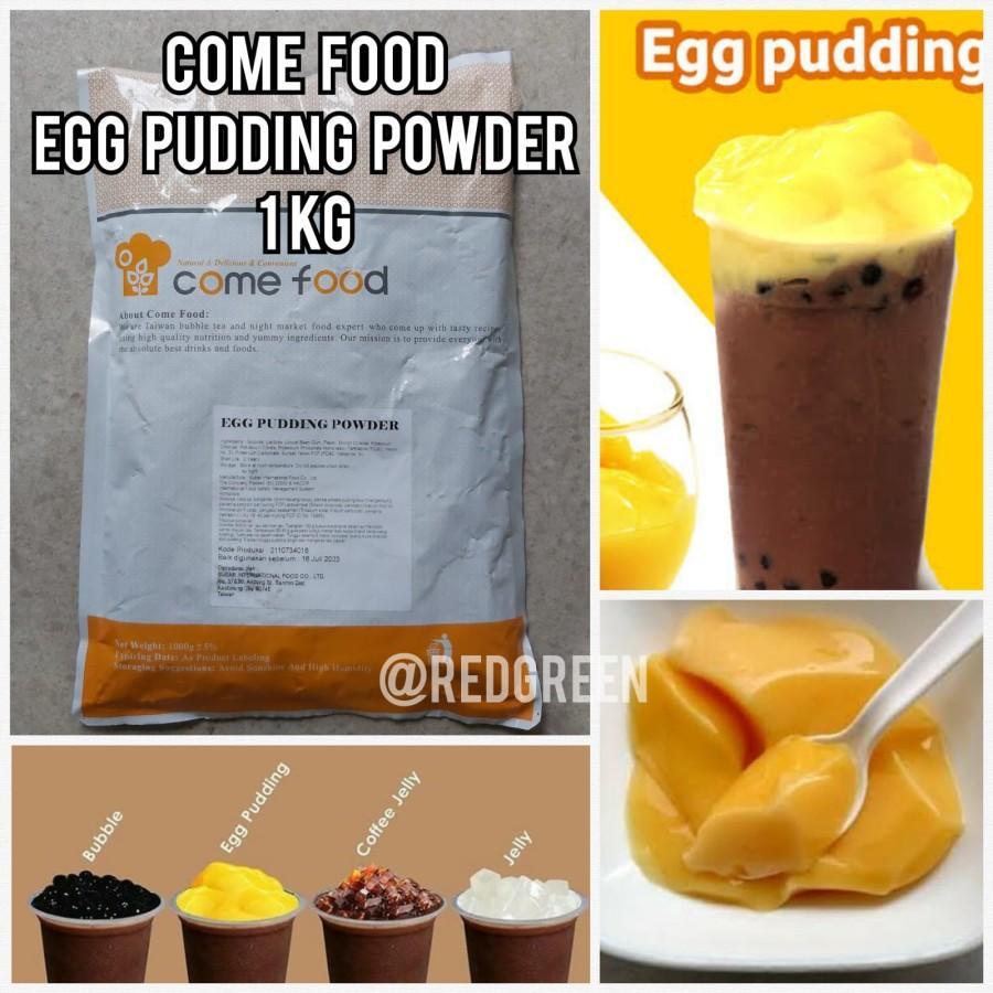 Silky Egg Pudding Powder Come Food Brand Import Taiwan. Powder 1kg