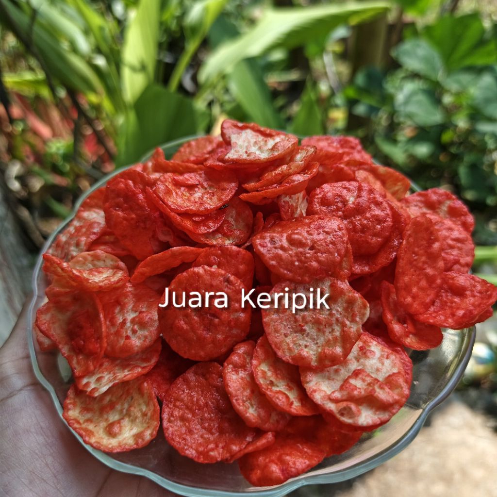 Langit_Rembulan Opak Medan Kiloan Pedas Manis Opak Jaipong Pedas Gurih
