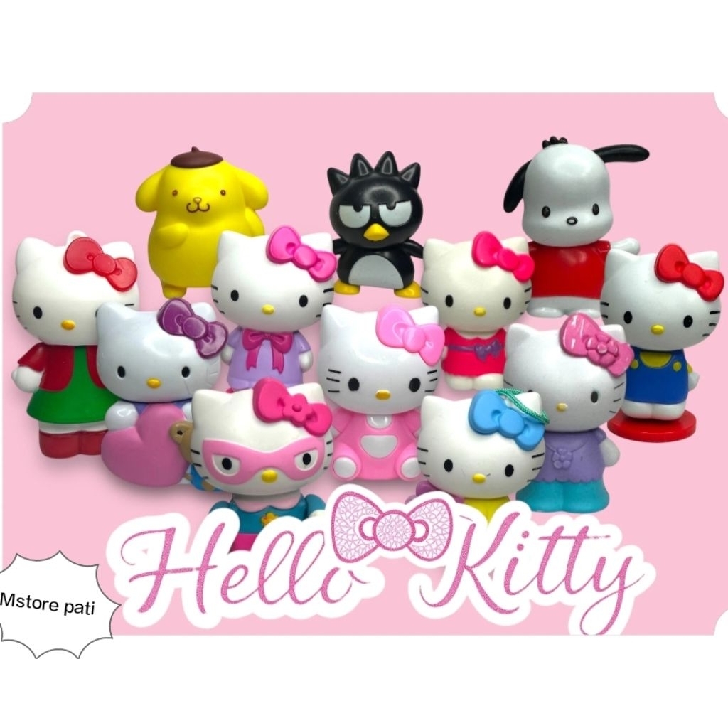 FIGURE HELLO KITTY SANRIO MAINAN MCD HAPPY MEAL