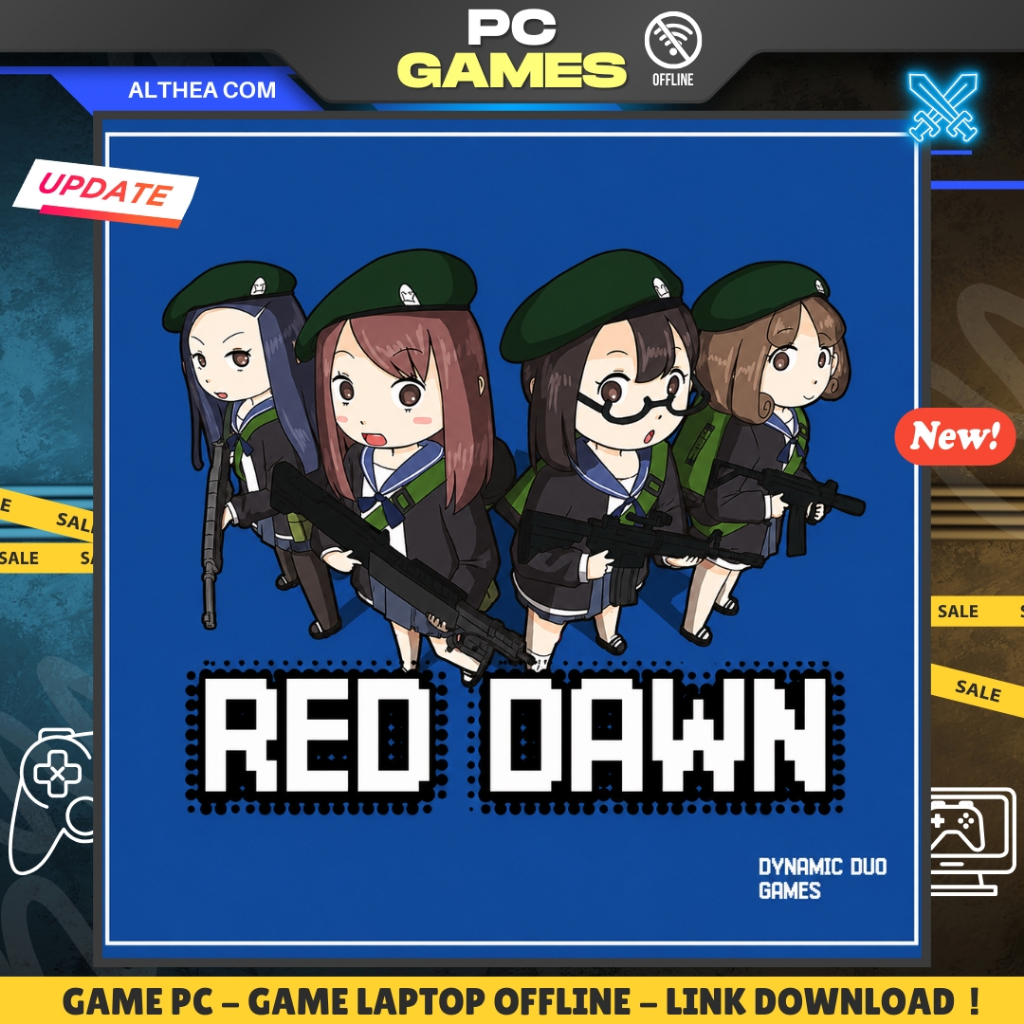 RED DAWN - STRATEGY - WAR - RTS - GAME PC / LAPTOP - OFFLINE
