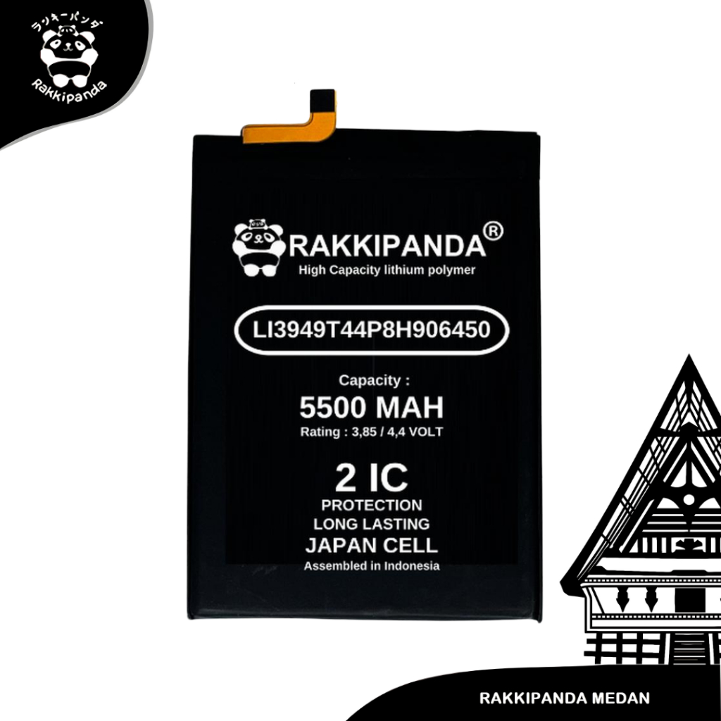 RakkiPanda LI3949T44P8H906450 Compatible With ZTE Blade A52 / A53 Pro Batre Batrai Baterai