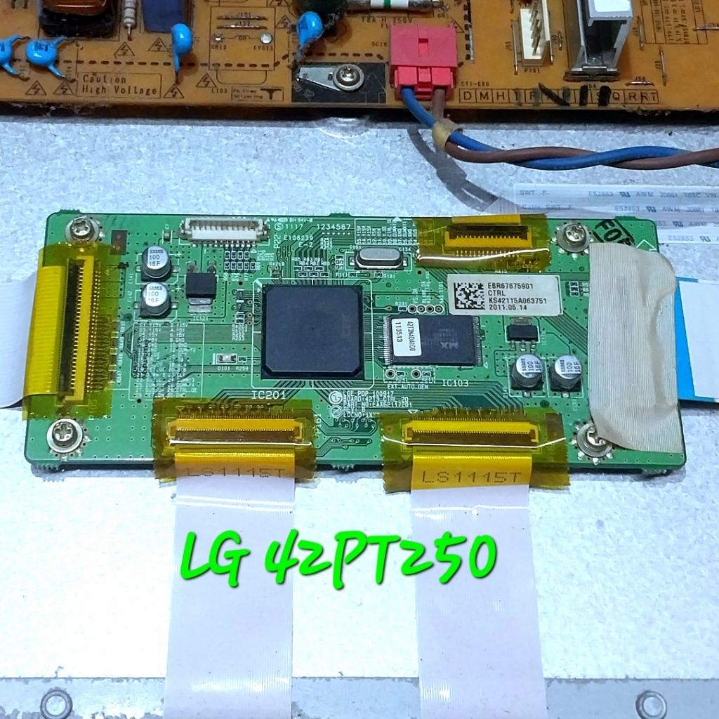 TCON TV PLASMA LG 42PT250 42PT350 ORIGINAL TCONBOARD LOGIGBOARD BOARDLOGIG