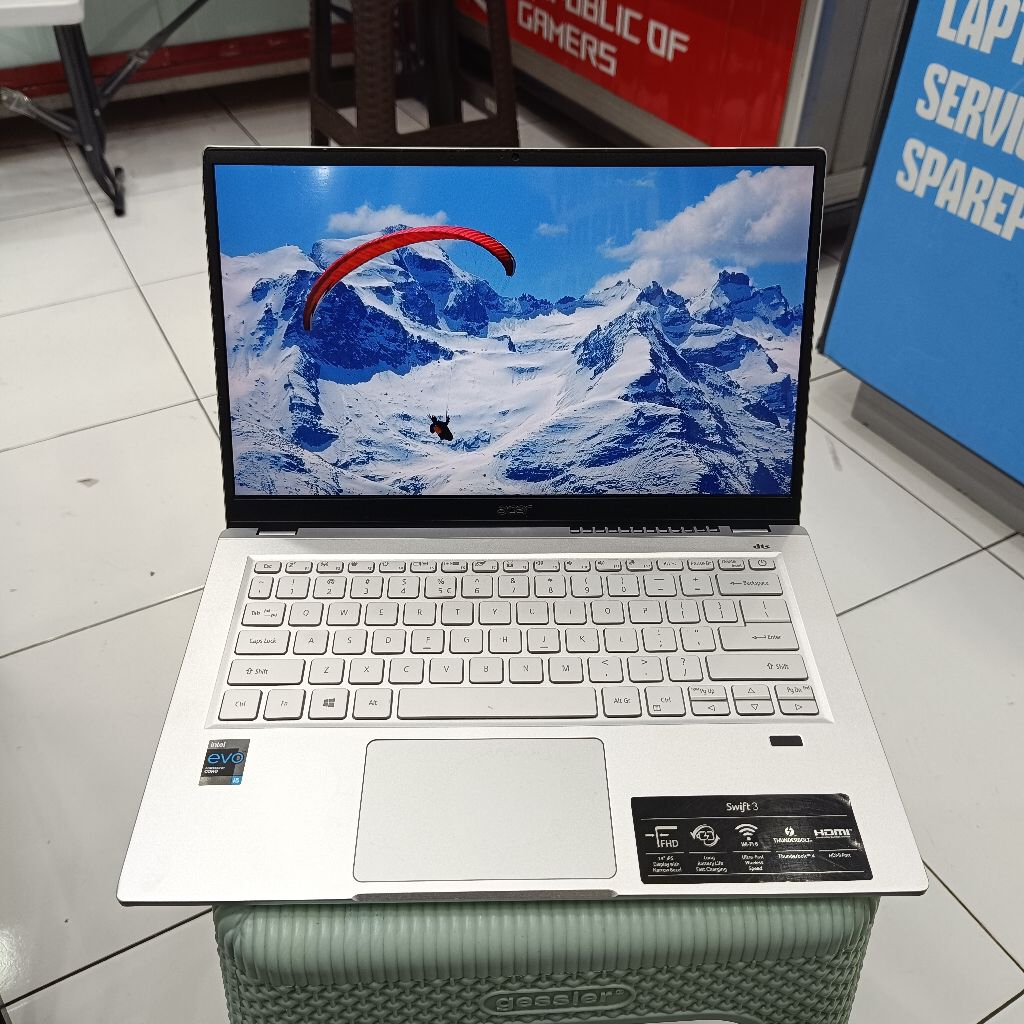 LAPTOP ACER SWIFT 3 INTEL EVO CORE I5 GEN 11 RAM 16 GB SSD 512 GB