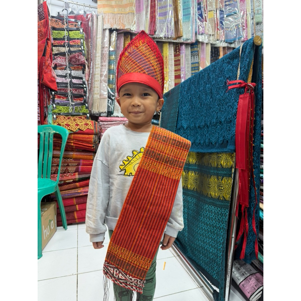 SELENDANG ULOS RAGIHOTANG ANAK KECIL Ulos ragihotang sirara anak 1-7th Set murah anak laki laki