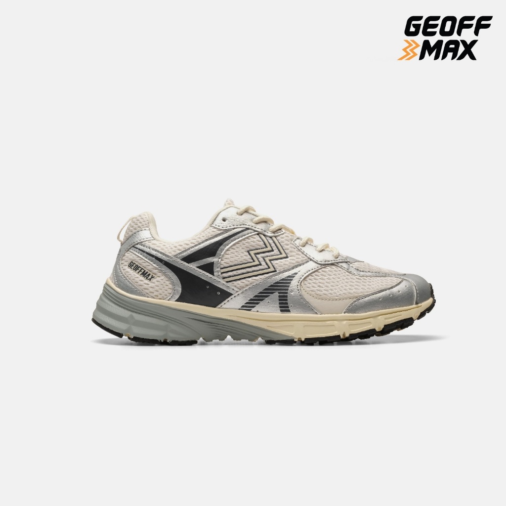 Geoff Max - Robin Racer Silver Navy Sepatu Lifestyle Pria & Wanita