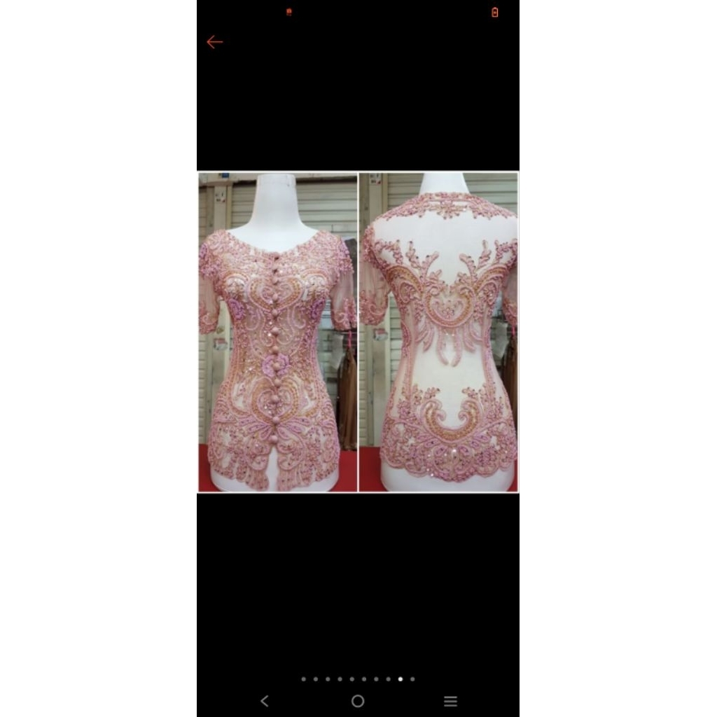 preloved kebaya payet
