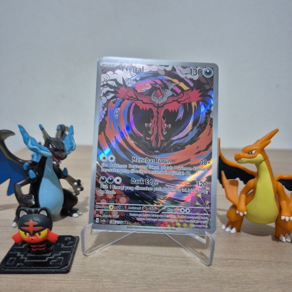 Yveltal AR SV3S Pokemon TCG Indonesia
