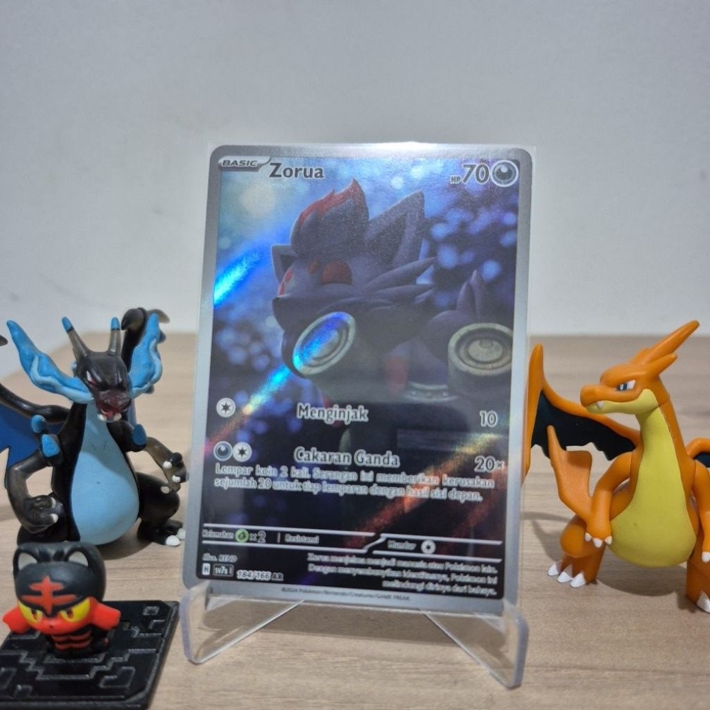 Zorua AR SV7S Pokemon TCG Indonesia