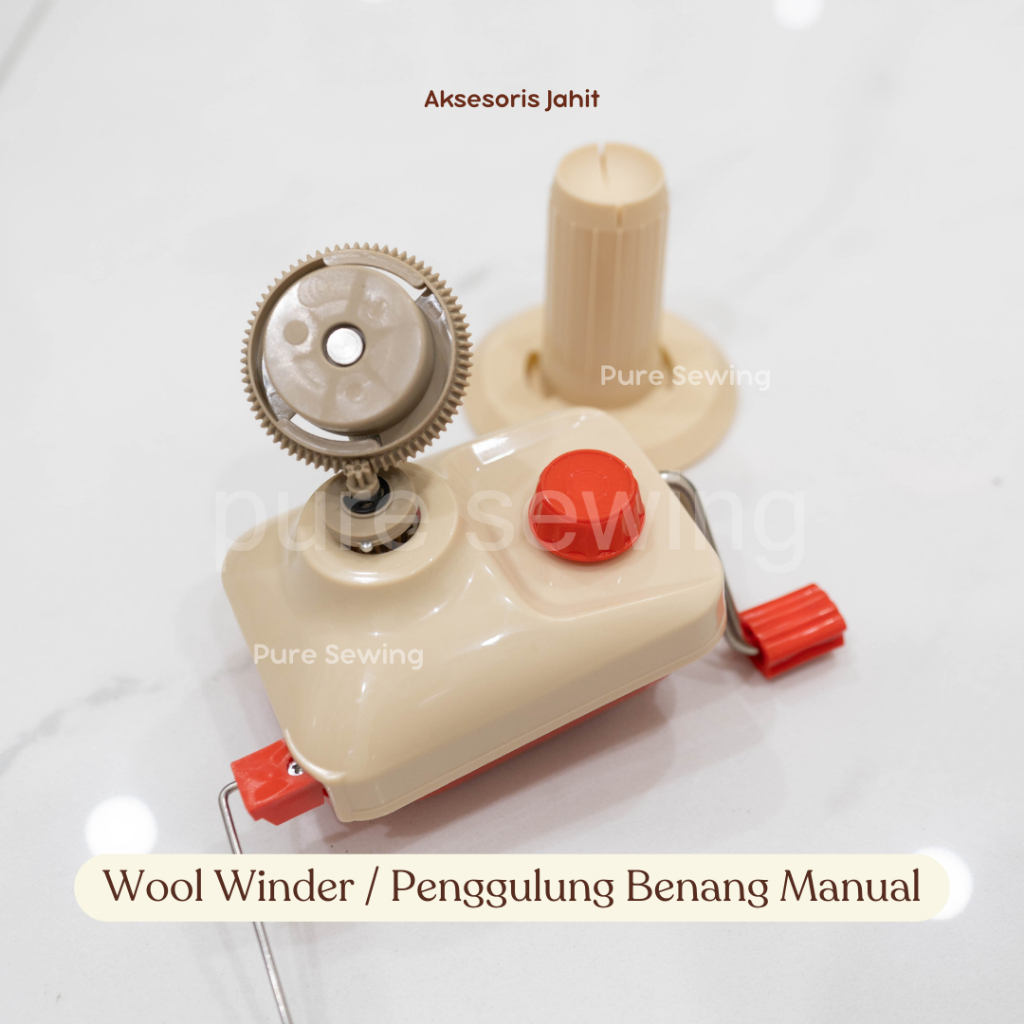 Alat Penggulung Benang Rajut Jahit / Alat Jahit Serbaguna Gulung Benang Rajut / Wool Winder / Alat P