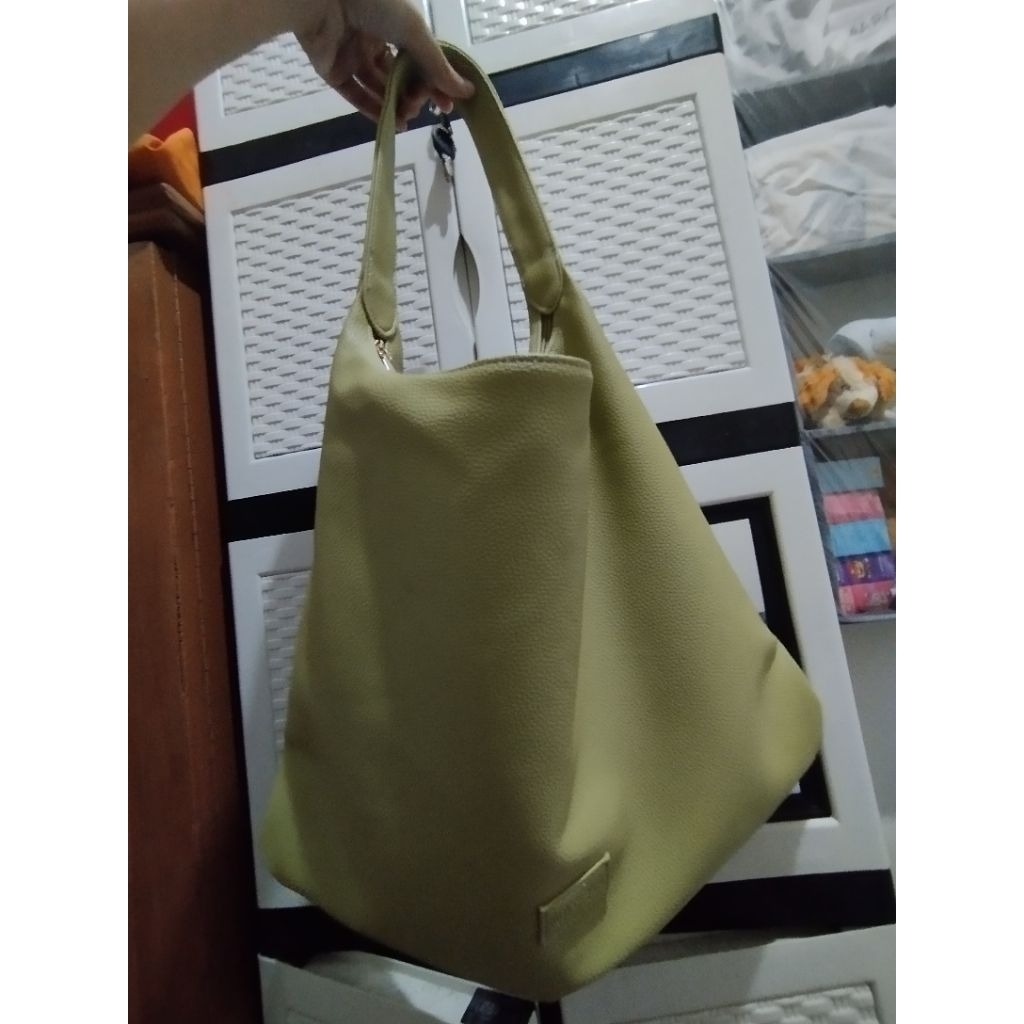 prlve tas shoulder bag arcell lime
