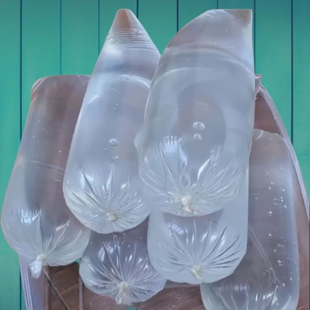 ECER 1 Biji Plastik PE Tahan Panas Plastik Es Batu Ukuran 13x30 Cod Bayar Di Tempat