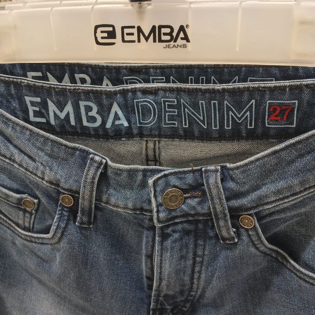 EMBA CELANA JEANS PRIA - JEANS PANJANG PRIA - ORIGINAL