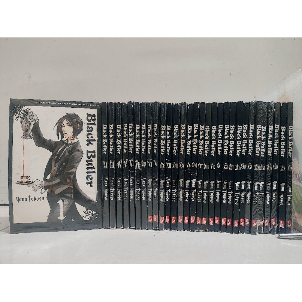 Set Komik Black Butler Kuroshitsuji Volume 1 - 31 Yana Taboso Elex Media Komputindo Original Indones