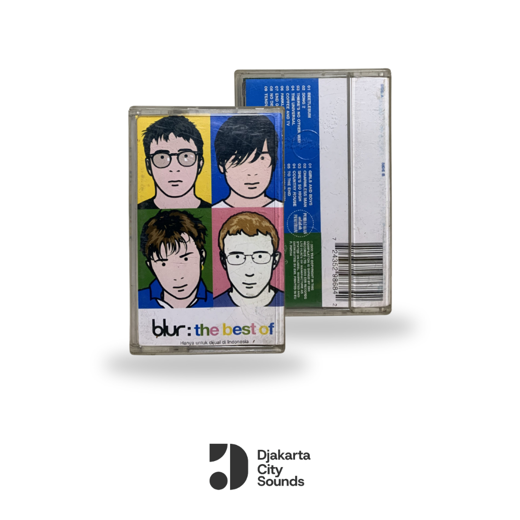 Kaset Pita Blur - The Best Of Blur (Cover Repro)