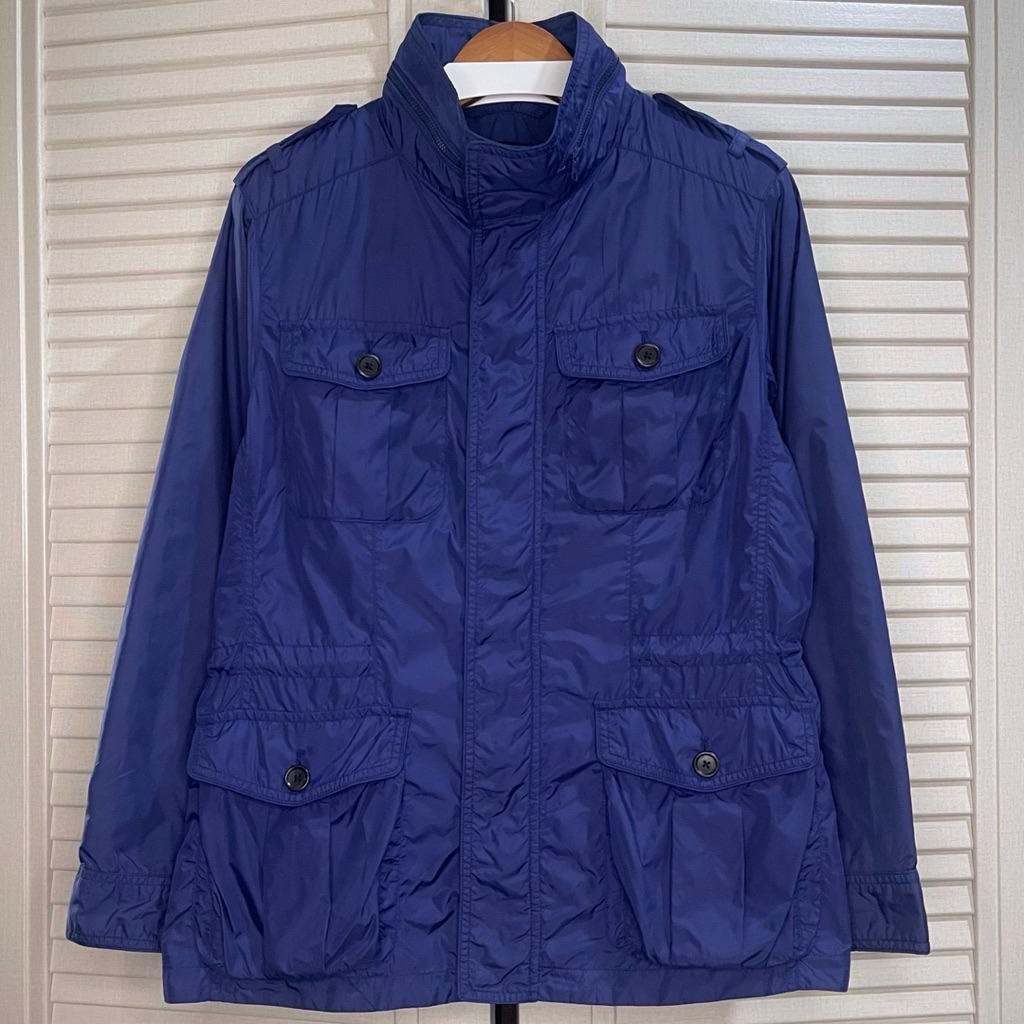 Uniqlo - Field Blouson / M-65 Jacket (Water Repellent) - Blue - Size XL