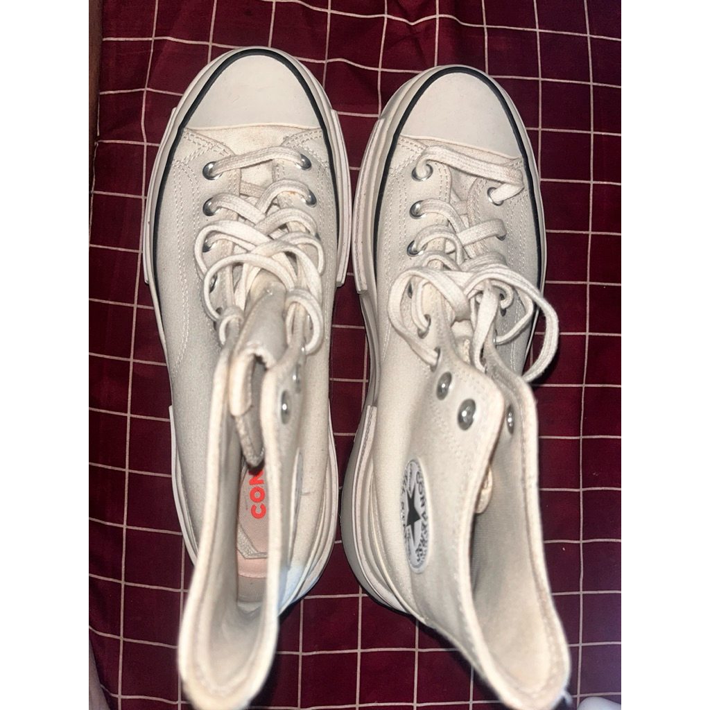 Converse Run Star Legacy CX High berwarna Egret Chuck Taylor uk 43 (second)
