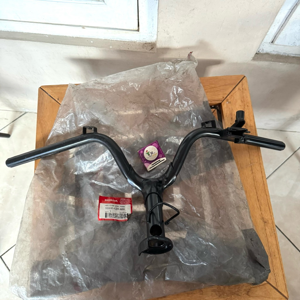 Setang Stang Stir Setir Vario Techno 125 Fi Lama Original AHM 53100-KZR-600