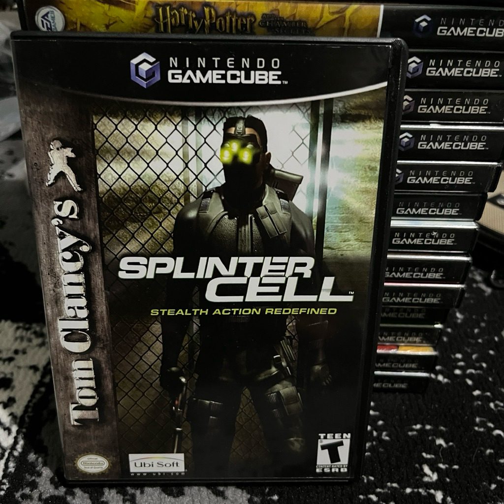 Splinter Cell USA GAMECUBE game disc cd cube nintendo