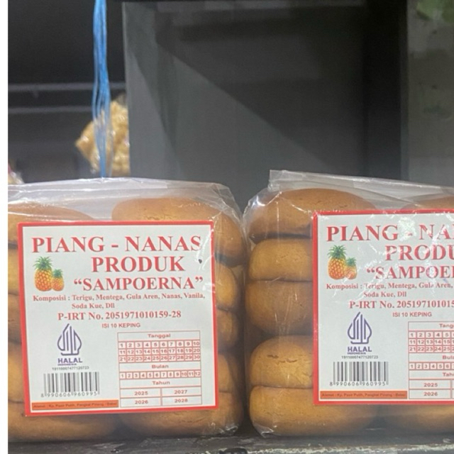 Kue Piang Nanas Khas Bangka