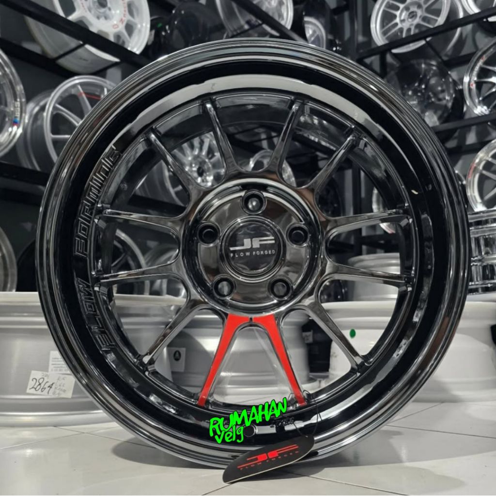 velg ring 17 BUZZ JF FLOW FORMING lebar 8 pcd 5x114,3 velg mobil ring 17 pnp mobil reborn venturer z