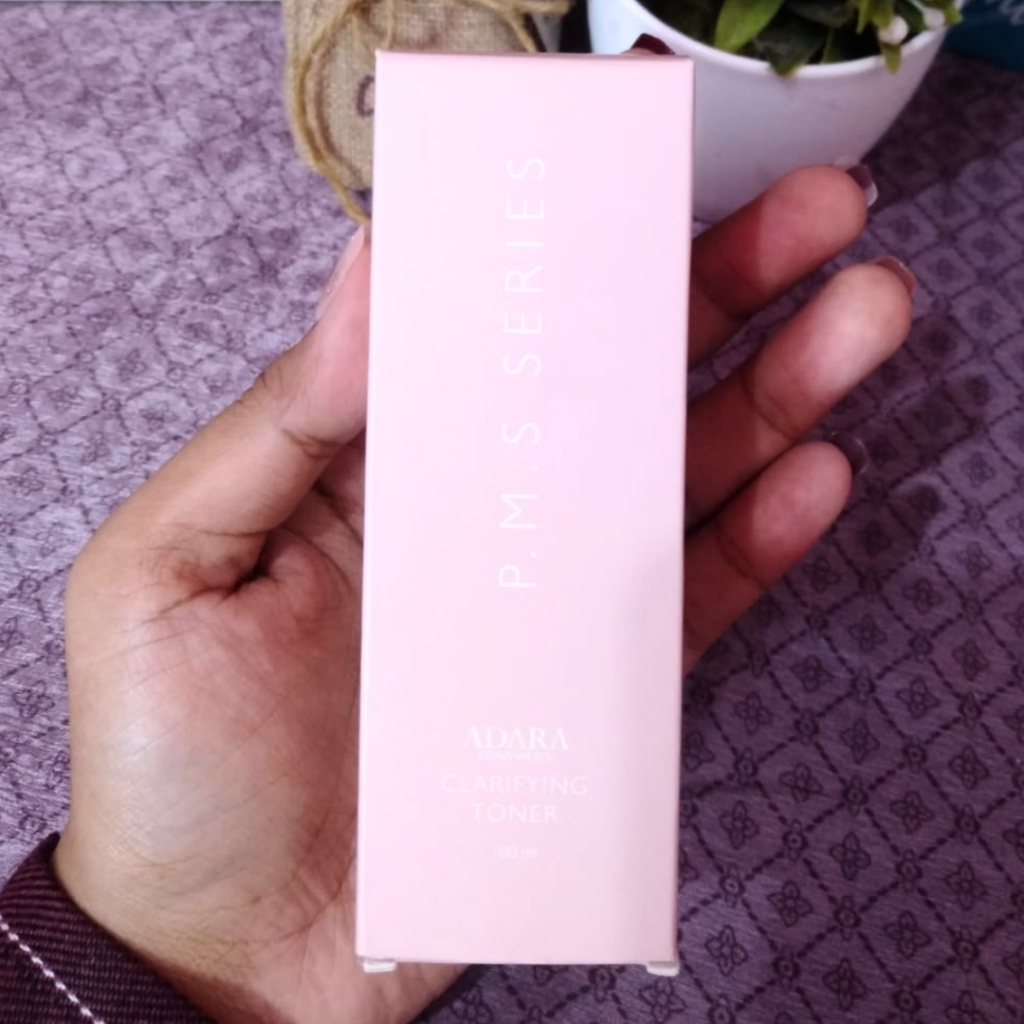 [ORIGINAL] ADARA - P.M.S Series Clarifying Toner | Membersihkan Komedo | Meredakan Jerawat | Mild Ex