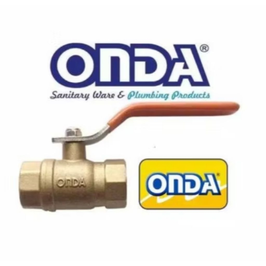 Ball Valve Onda 1 inch, Stop Kran Onda 1 inch