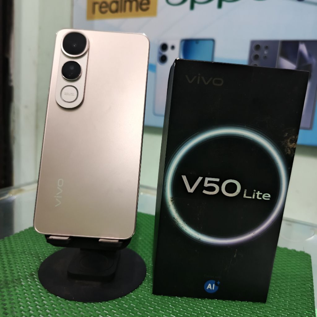 VIVO V50 LITE RAM 8+8 GB INTERNAL 256 GB | HP GAMING | KAMERA BENING | COCOK BUAT REMAJA | HP GAMERS