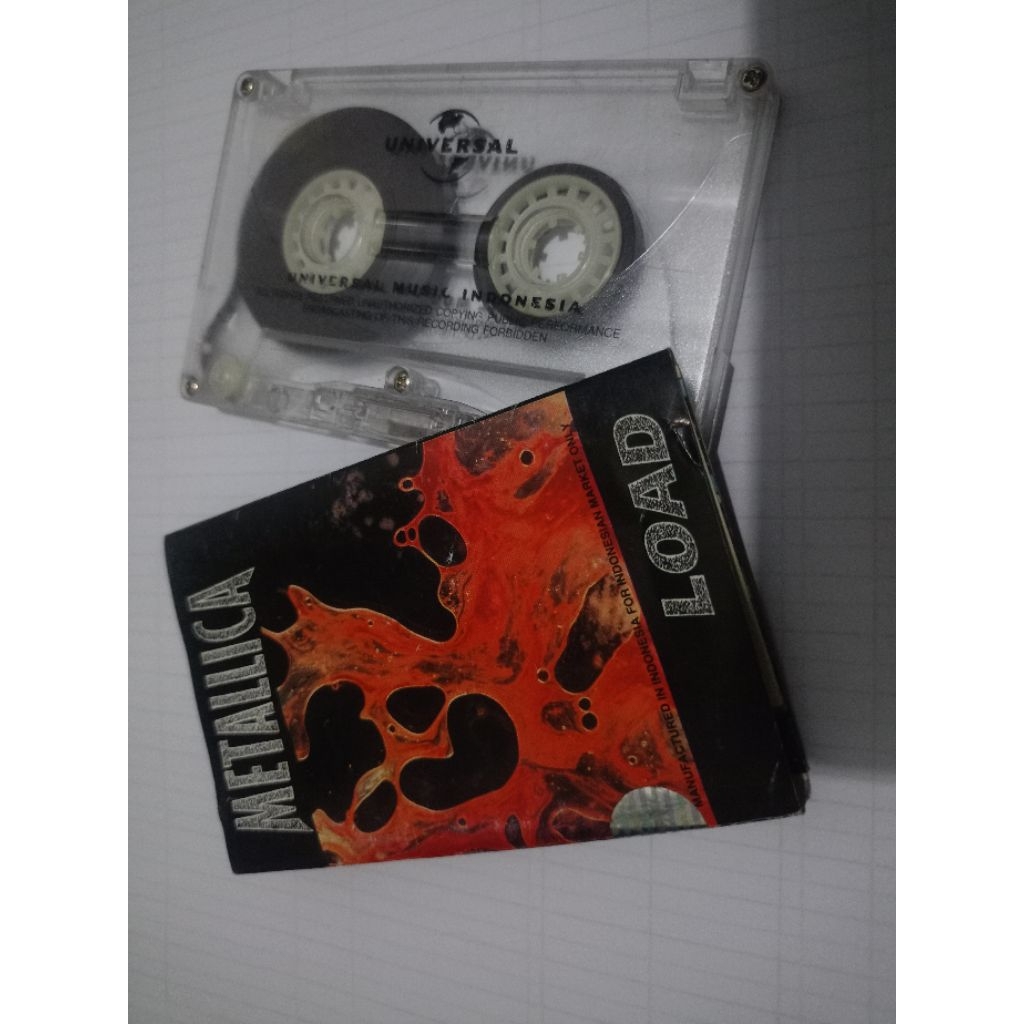 kaset metallica - load