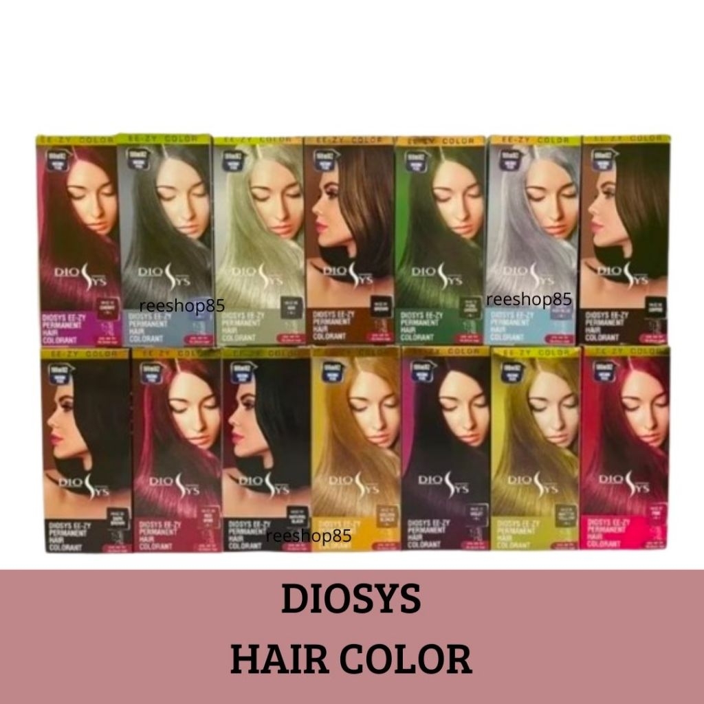DIOSYS Hair Colorant 45ml Cat Rambut Diosys Semir Rambut
