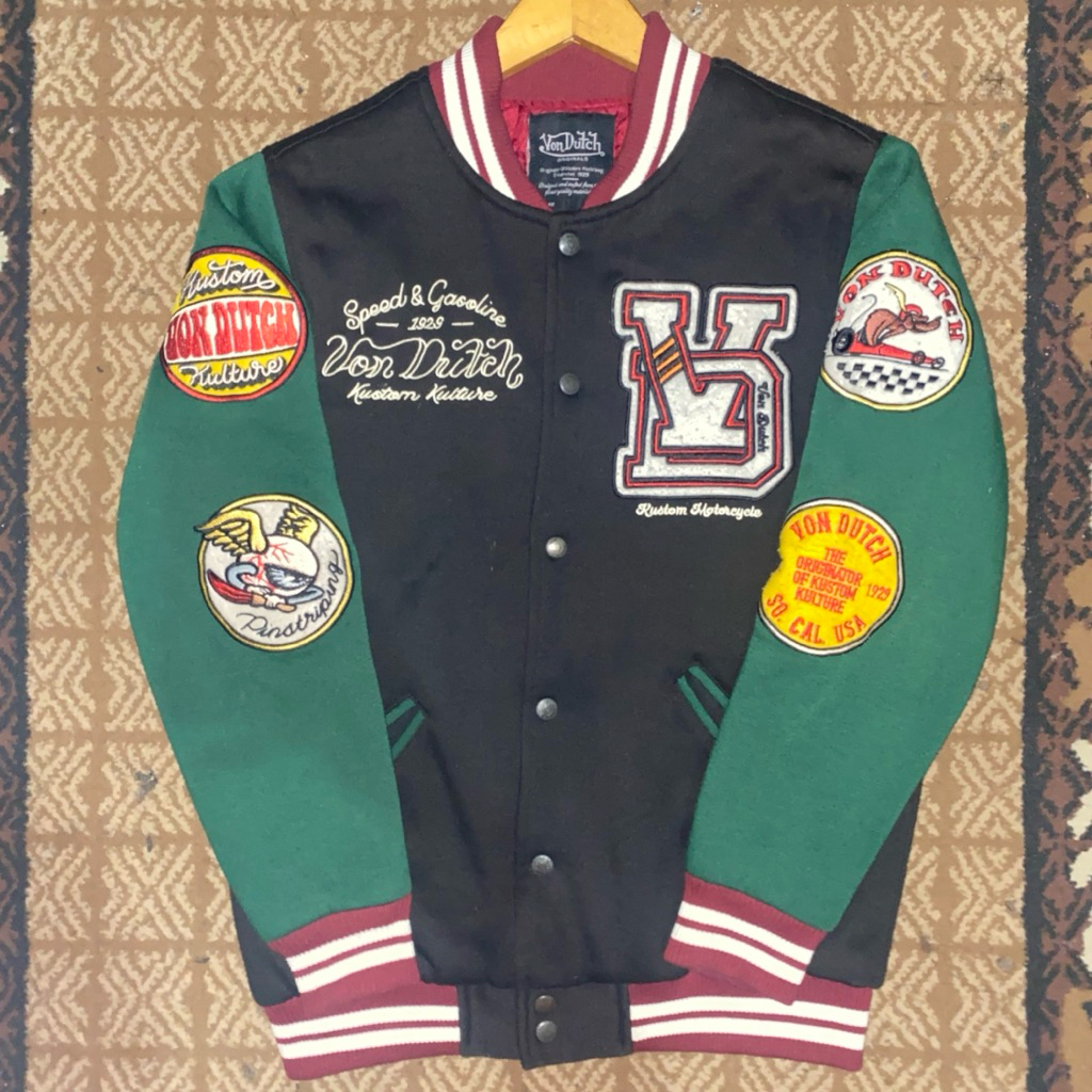 VON DUTCH VARCITY JACKET
