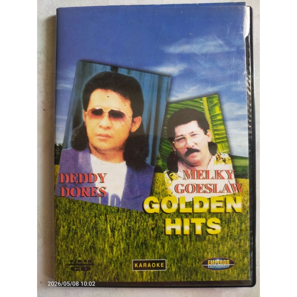 VCD jadul "golden hits" DEDDY DORES & MELKY GOESLAW
