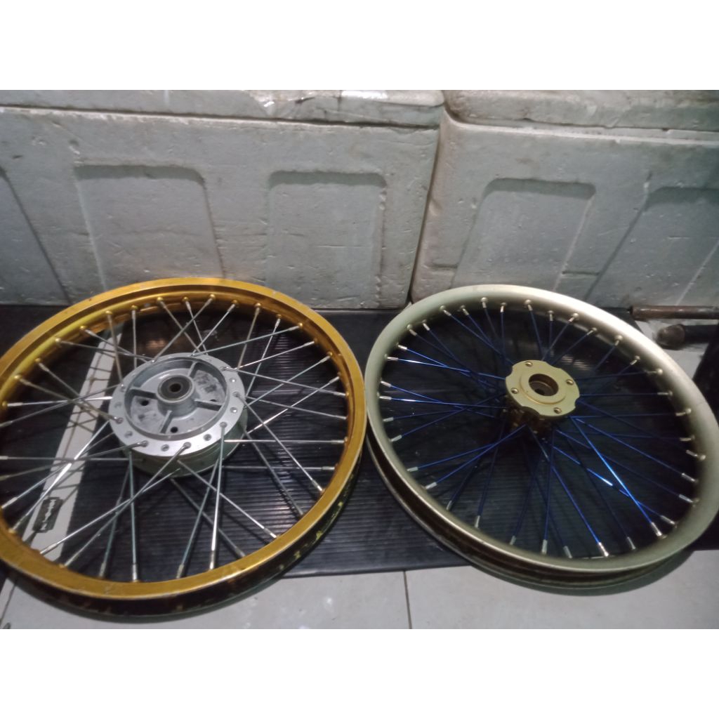 pelek jari² honda supra,karisma rakit baru