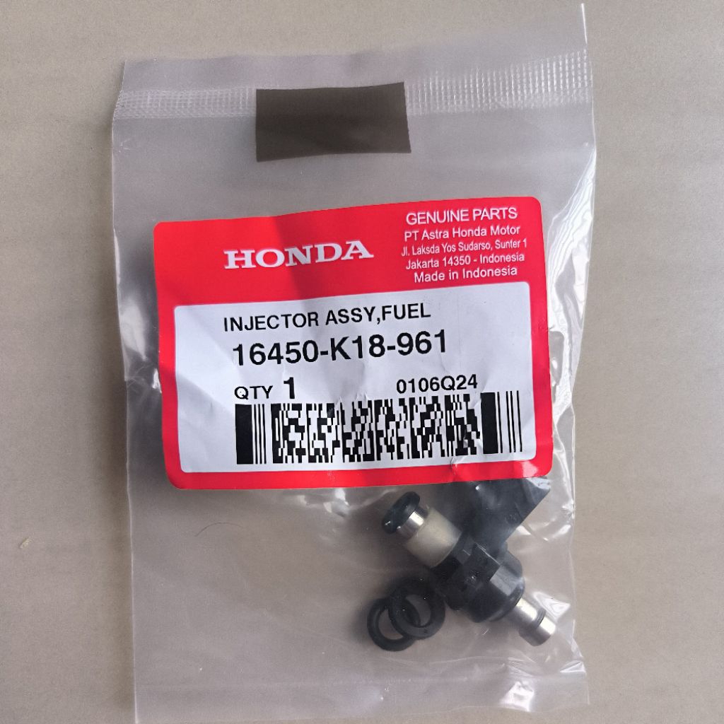 ORI. Injector Assy Fuel Honda (16450-K18-961)