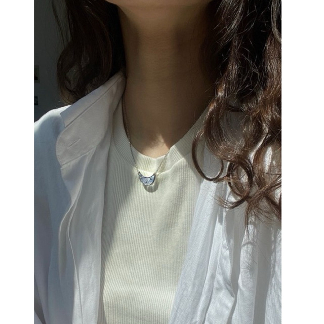 The Selene Series: Forget Me Not in the Moonlight Set Jewelry—Seri Cahaya Bulan Biru: Kalung & Gelan