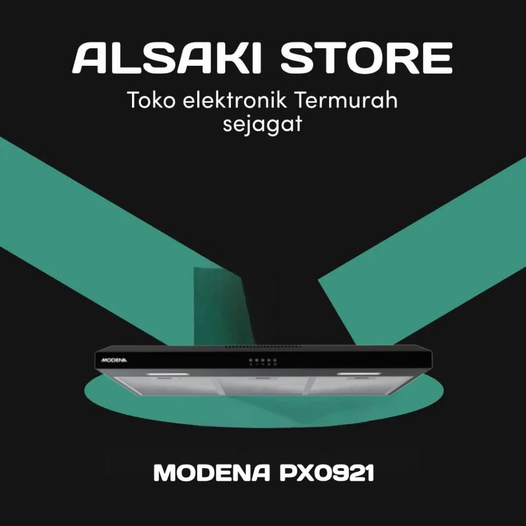Modena PX 0921 DBBK Slim Cooker Hood
