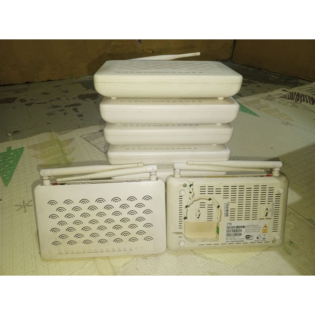 ONT ZTE F660 V1 PORT HIJAU 9PCS