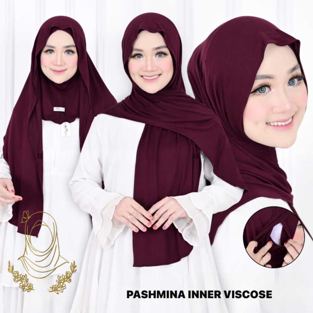 Pashmina Instan Inner Viscose|Hijab Pashmina Instan Inner Viscose|Kerudung Pashmina Instan Inner Vis