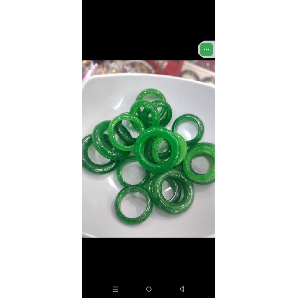 cincin giok asli