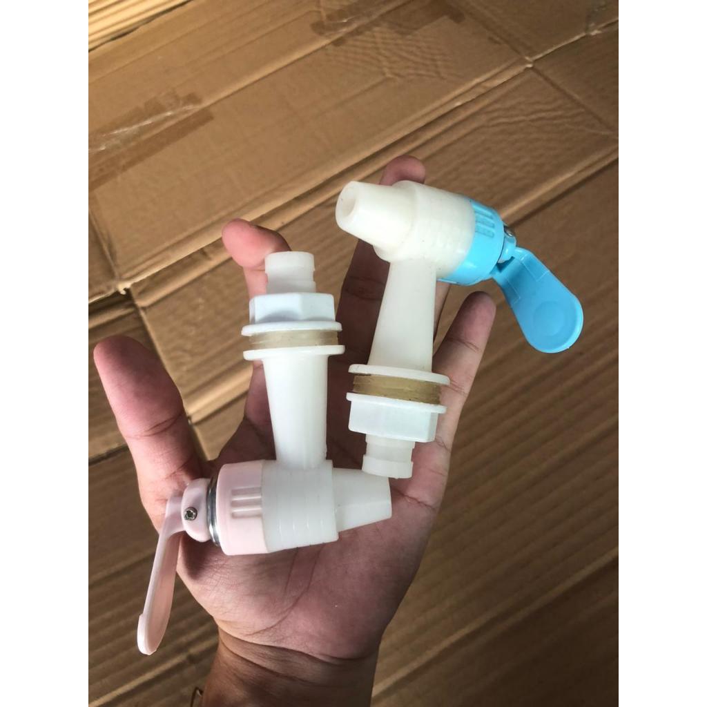 Kran keran air pencet galon dispenser Pink/biru - Pink