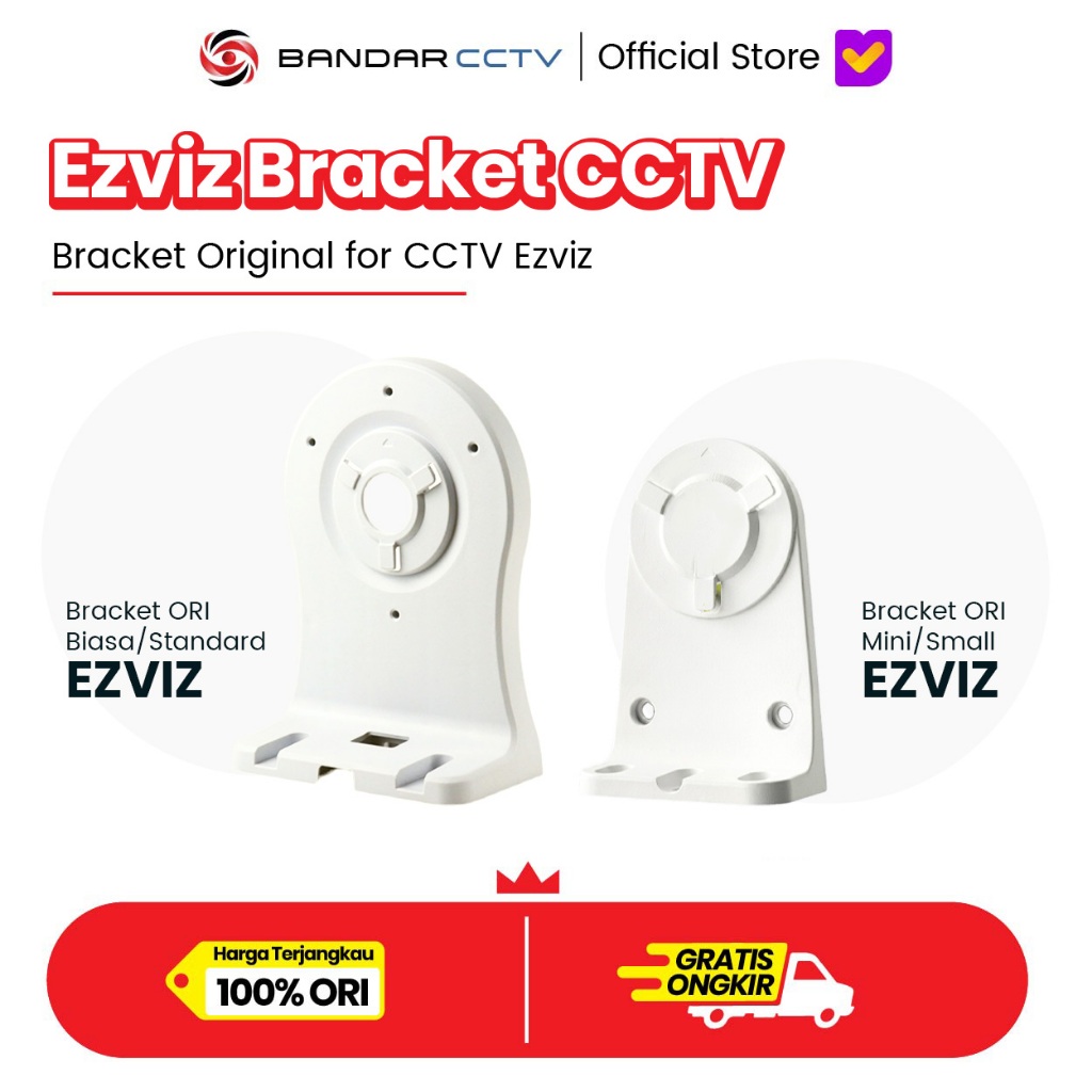 EZVIZ Wall Mount Bracket ORIGINAL (untuk Kamera CCTV Indoor Ezviz)