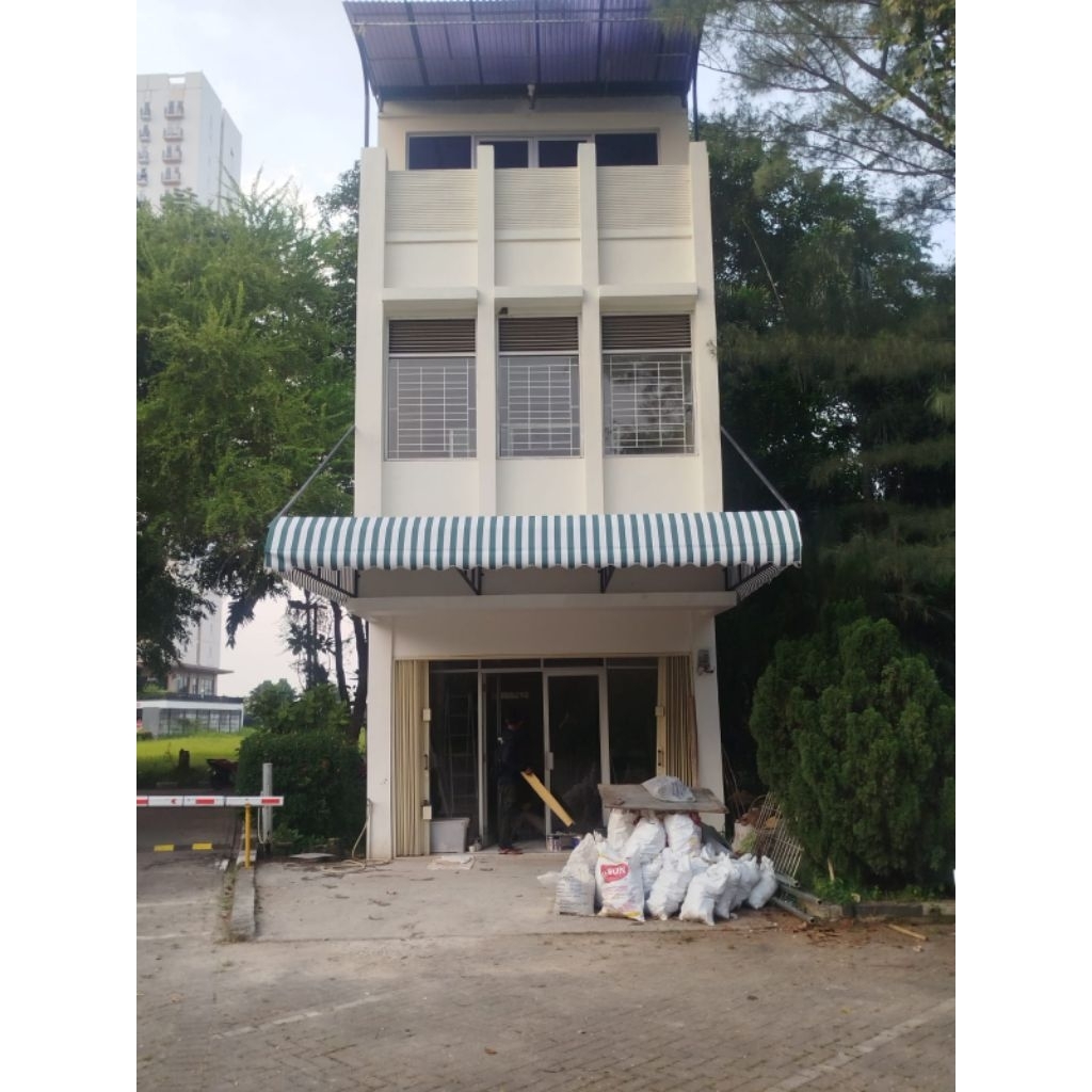 Kanopi Kain Cafe Estetik Outdoor Anti UV & Anti Air