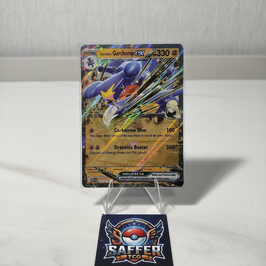 Cynthia's Garchomp Ex RR English