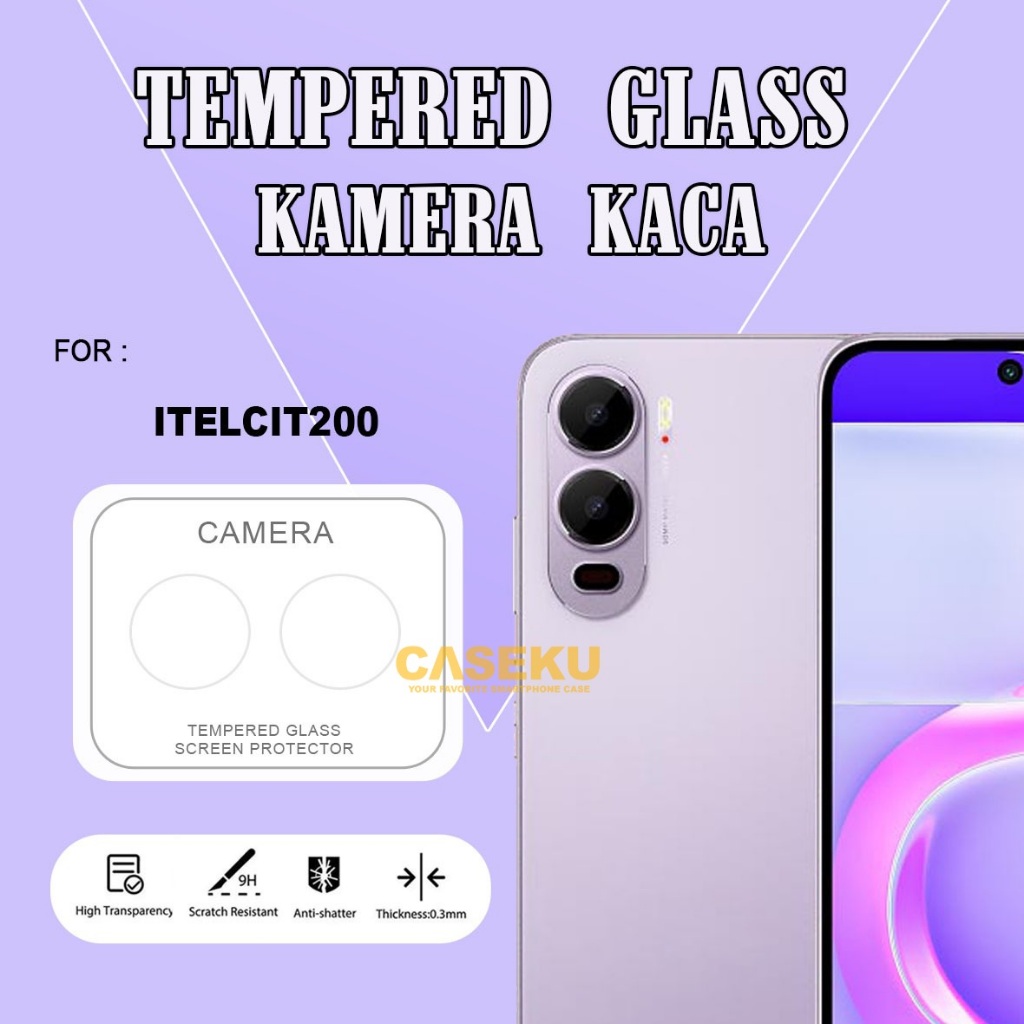 Antigores Kamera Itel City 200 Itel City 100 Antigores Kamera Kaca  / Tempered Glass Camera Itel Cit