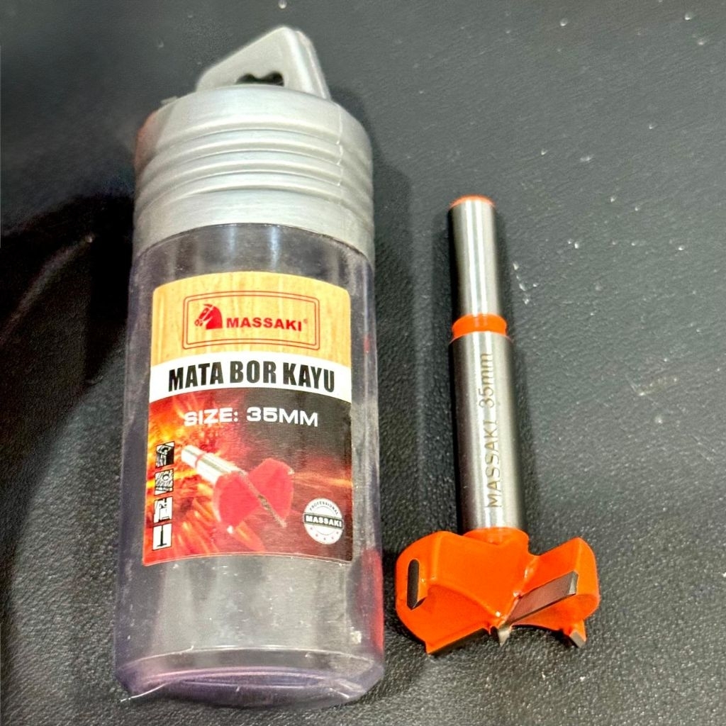 MASSAKI TCT mata bor lubang kunci laci lemari 19mm 22mm 35mm FORSTNER BITS HINGE BORING DRILL BITS m