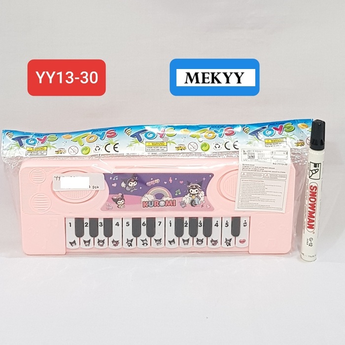 Mainan edukasi musik YY13-30 mainan piano kecil mainan keyboard musik piano anak anak