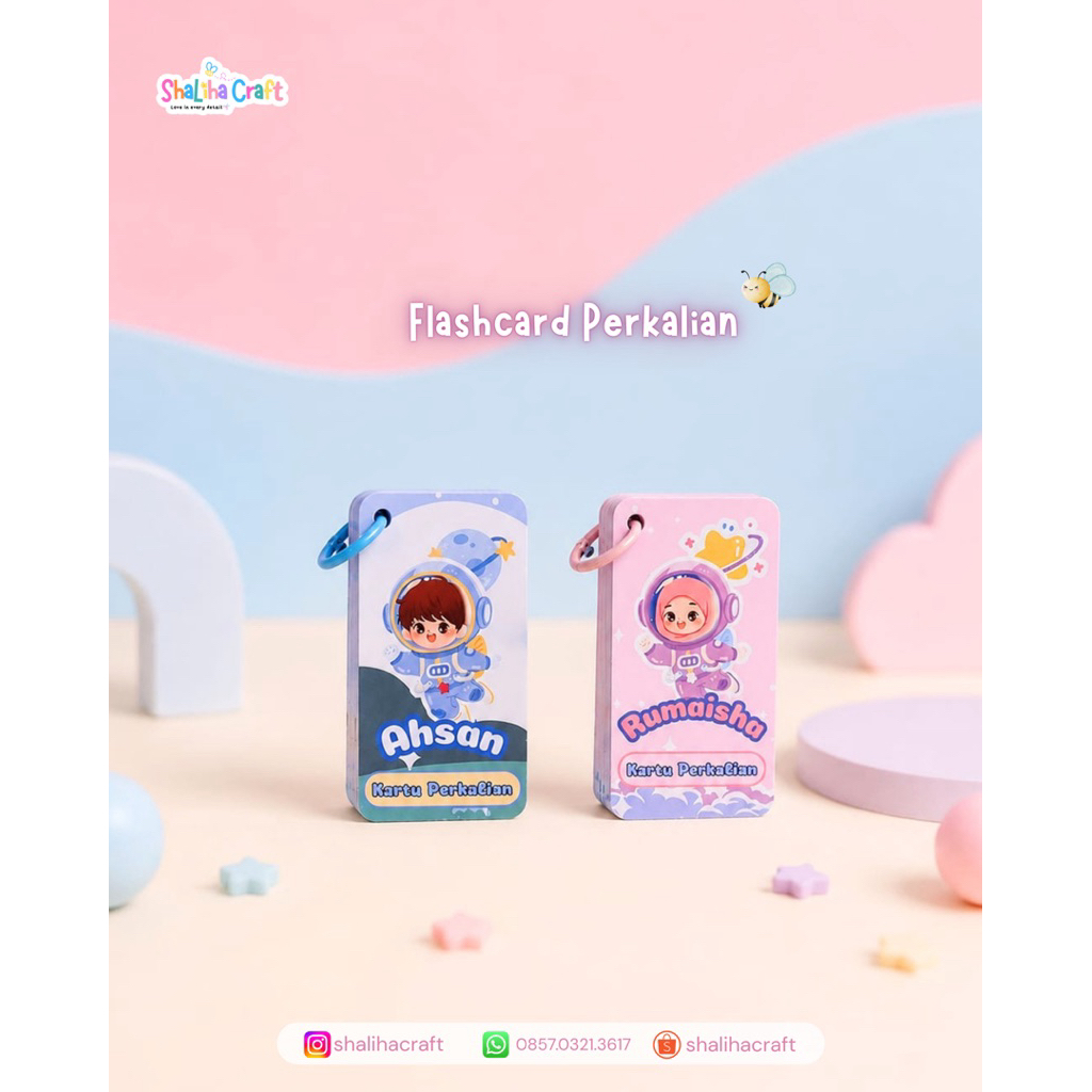 FLASHCARD PERKALIAN/KARTU PERKALIAN Gen Alpha