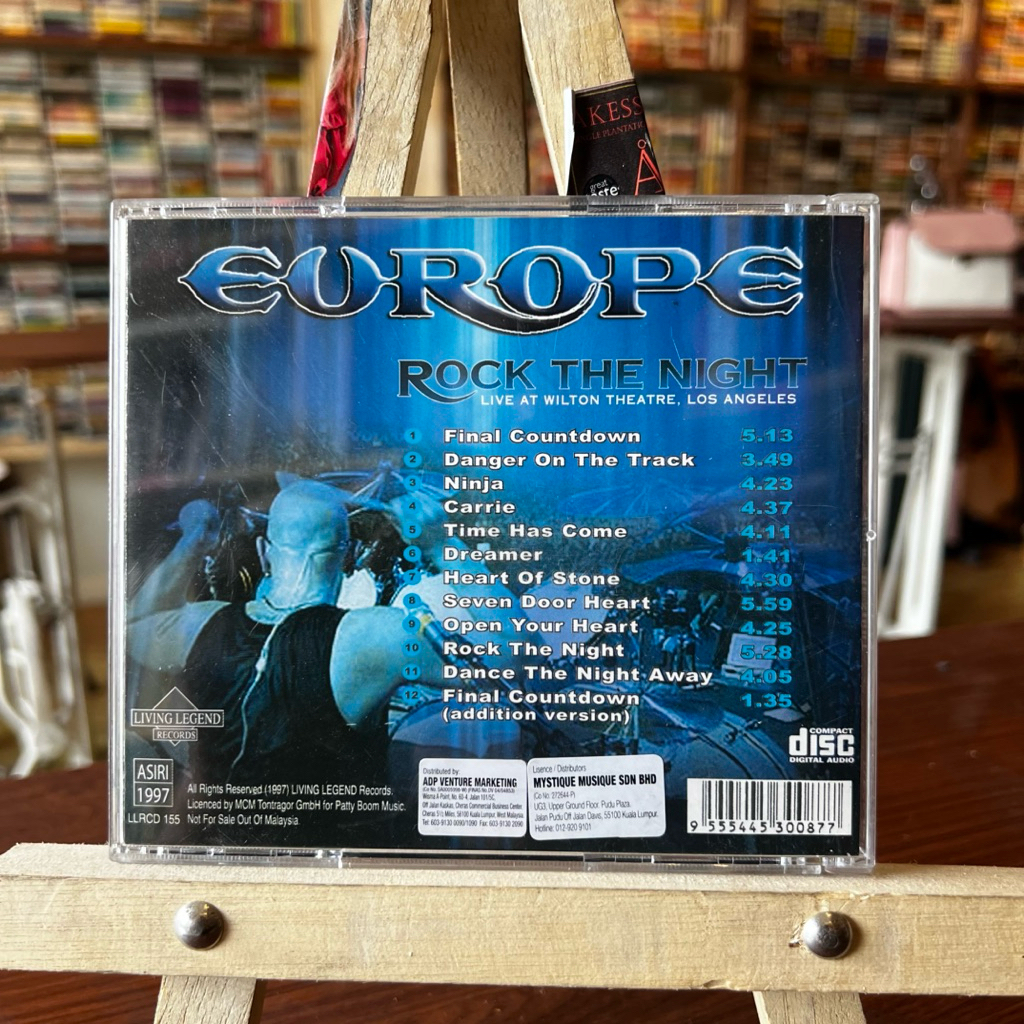CD Original Europe Rock The Night