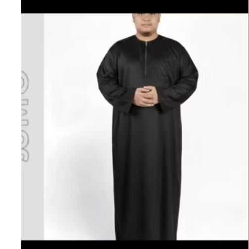 Jubah pria dan Wanita Gamis Muslim Polos Ukuran Sedang Harga Termurah Kenyamanan Maksimal Desain Sed