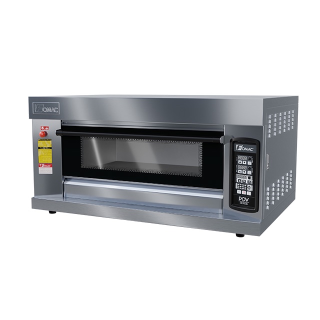 FOMAC Digital Gas Stone Pizza Oven POV-YFP20HDT / Oven Pizza Digital Gas