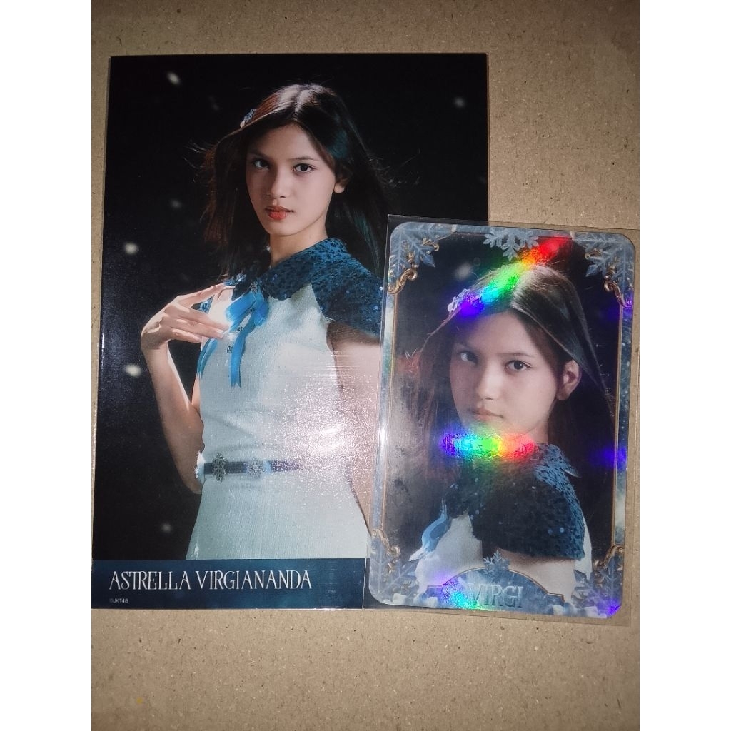 Benefit The first snow Photocard Virgi JKT48